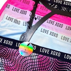 Animal Print LOVE XOXO 5-Pack Underwear Panties